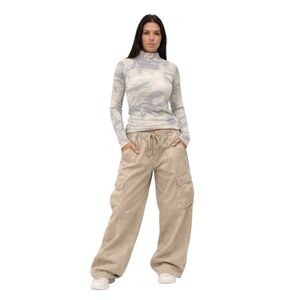 G-Star RAW Camo Long Sleeve Top NWT Size Small | Mock Neck Y2K Streetwear